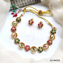 Nauratan Necklace Set AJ-N4313