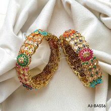 Zircon Bangles Pair AJ-BA556