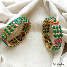 Zircon Bangles Pair AJ-BA556