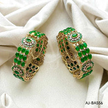 Zircon Bangles Pair AJ-BA556