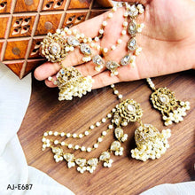 Kundan Earrings Bindiya AJ-E687