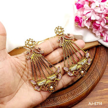 Copper Rhodium Earrings AJ-E714