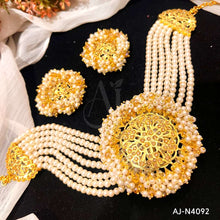 Gajra Necklace Set AJ-N4092