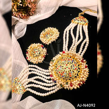 Gajra Necklace Set AJ-N4092