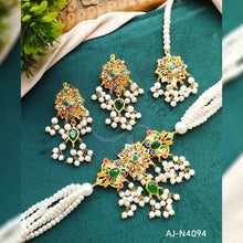 Nauratan Necklace Set AJ-N4094