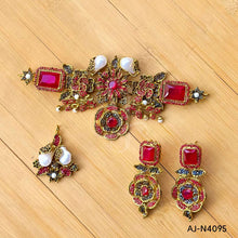 Flower Style Necklace Set AJ-N4095