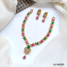 Zircon Necklace Set AJ-N4100