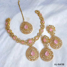 AD Zircon Necklace Set AJ-N4118