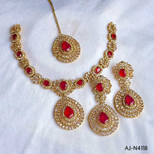 AD Zircon Necklace Set AJ-N4118