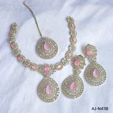 AD Zircon Necklace Set AJ-N4118