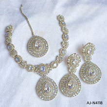 AD Zircon Necklace Set AJ-N4118