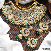 Wedding Necklace Set Green