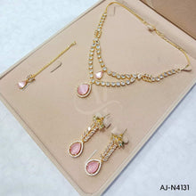 AD Zircon Necklace Set AJ-N4131