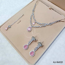 AD Zircon Necklace Set AJ-N4131