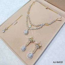 AD Zircon Necklace Set AJ-N4131