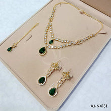 AD Zircon Necklace Set AJ-N4131