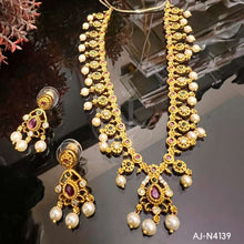 Zircon Necklace Set AJ-N4139