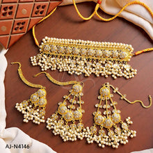 Kundan Necklace Set AJ-N4146