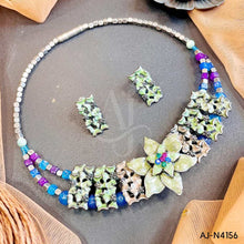 Nauratan Necklace Set AJ-N4156
