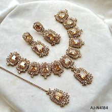 Zircon Necklace Set AJ-N4184