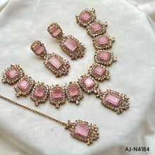 Zircon Necklace Set AJ-N4184