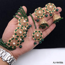 Zircon Necklace Set AJ-N4186
