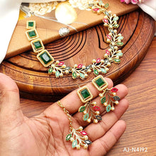 Nauratan Necklace Set AJ-N4192