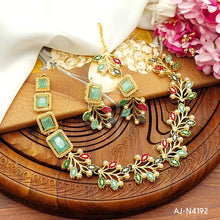 Nauratan Necklace Set AJ-N4192