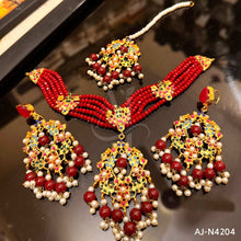 Nauratan Necklace Set AJ-N4204