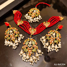 Nauratan Necklace Set AJ-N4204