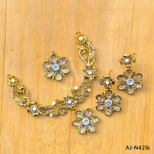 Flower Necklace Set AJ-N4216