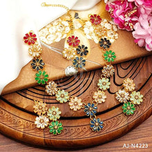 Zircon Necklace Set AJ-N4223