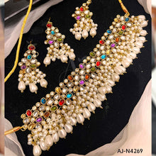 Kundan Necklace Set AJ-N4269