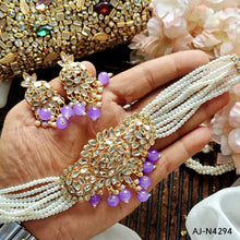 Kundan Necklace Set AJ-N4294