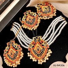 Nauratan Necklace Set AJ-N4306