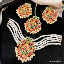 Nauratan Necklace Set AJ-N4306