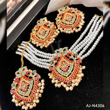 Nauratan Necklace Set AJ-N4306