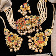 Nauratan Necklace Set AJ-N4307
