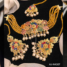 Nauratan Necklace Set AJ-N4307