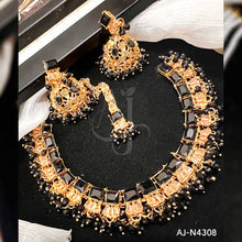 Crystal Zircon Necklace Set AJ-N4308