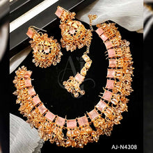 Crystal Zircon Necklace Set AJ-N4308