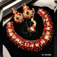 Crystal Zircon Necklace Set AJ-N4308