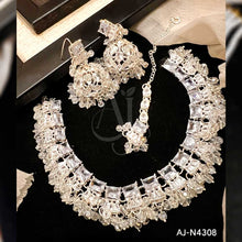Crystal Zircon Necklace Set AJ-N4308