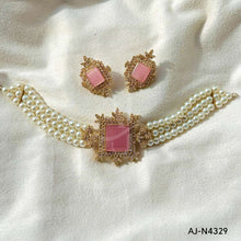 Zircon Necklace Set AJ-N4329