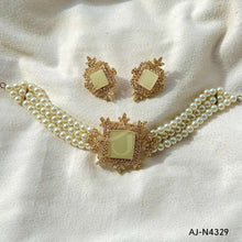 Zircon Necklace Set AJ-N4329