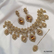 Zircon Necklace Set AJ-N4344