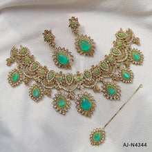 Zircon Necklace Set AJ-N4344