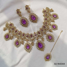 Zircon Necklace Set AJ-N4344