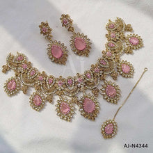 Zircon Necklace Set AJ-N4344