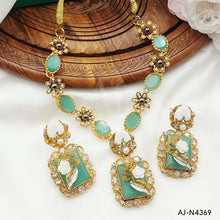 Zircon Necklace Set AJ-N4369